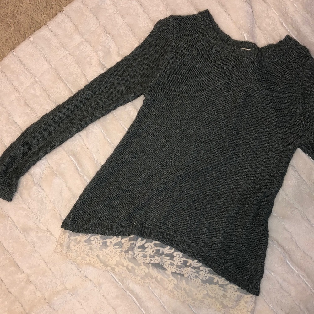 Green sweater